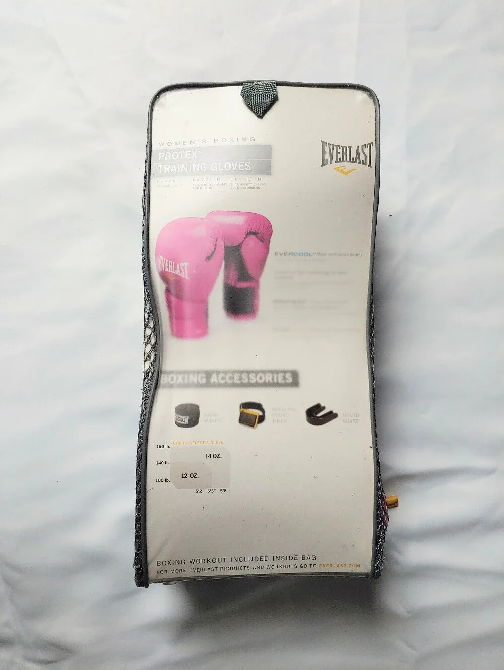 Everlast Protex2 Pink Women's Boxing Gloves 12 oz.  mma sports martial arts